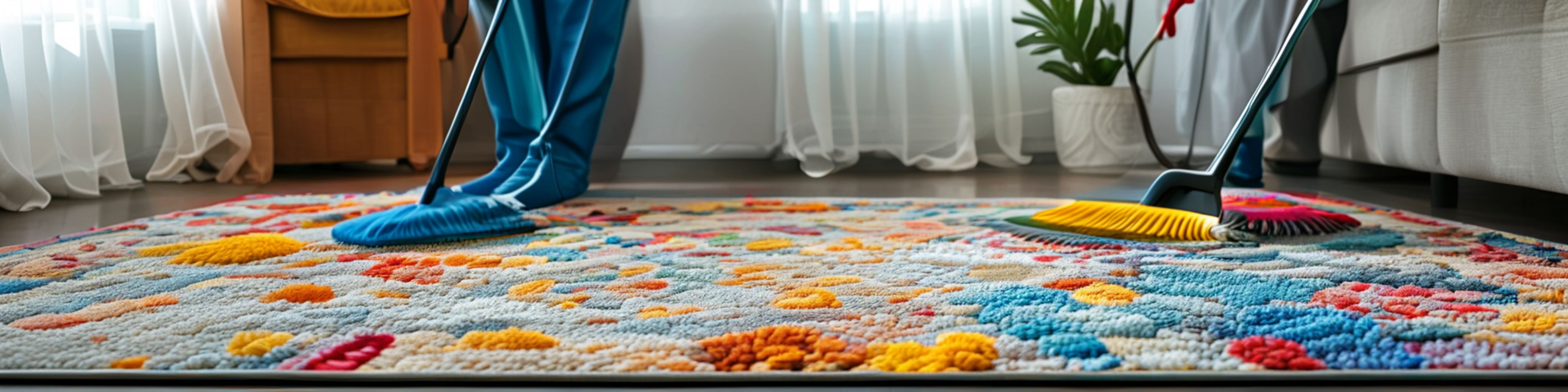 Carpet before cleaning